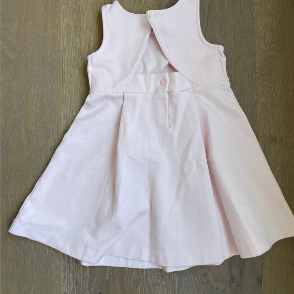 Janie and Jack light pink dress with bow